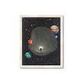 Picture of Abstract Space Poster _GroupedProduct_Rectangle_Portrait_Framed_Matted_