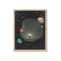 Picture of Abstract Space Poster _GroupedProduct_Rectangle_Portrait_Framed_Matted_