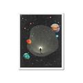 Picture of Abstract Space Poster _GroupedProduct_Rectangle_Portrait_Framed_Matted_