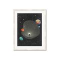 Picture of Abstract Space Poster _GroupedProduct_Rectangle_Portrait_Framed_Matted_