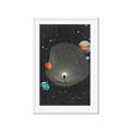 Picture of Abstract Space Poster _GroupedProduct_Rectangle_Portrait_Framed_Matted_