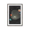 Picture of Abstract Space Poster _GroupedProduct_Rectangle_Portrait_Framed_Matted_