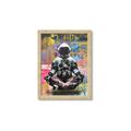Picture of Retro Spaceman Poster _GroupedProduct_Rectangle_Portrait_Framed_Matted_