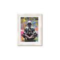 Picture of Retro Spaceman Poster _GroupedProduct_Rectangle_Portrait_Framed_Matted_