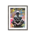 Picture of Retro Spaceman Poster _GroupedProduct_Rectangle_Portrait_Framed_Matted_