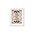 Picture of Work Smarter Not Harder Typography Poster _GroupedProduct_Rectangle_Portrait_Framed_Matted_