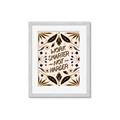Picture of Work Smarter Not Harder Typography Poster _GroupedProduct_Rectangle_Portrait_Framed_Matted_