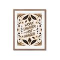 Picture of Work Smarter Not Harder Typography Poster _GroupedProduct_Rectangle_Portrait_Framed_Matted_