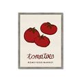 Picture of Food Art - Tomatoes Rome Food Market _GroupedProduct_Rectangle_Portrait_Framed_Matted_