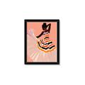 Picture of Dancer & Flourish Poster _GroupedProduct_Rectangle_Portrait_Framed_Matted_