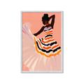 Picture of Dancer & Flourish Poster _GroupedProduct_Rectangle_Portrait_Framed_Matted_