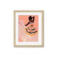 Picture of Dancer & Flourish Poster _GroupedProduct_Rectangle_Portrait_Framed_Matted_