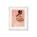 Picture of Dancer & Flourish Poster _GroupedProduct_Rectangle_Portrait_Framed_Matted_