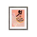 Picture of Dancer & Flourish Poster _GroupedProduct_Rectangle_Portrait_Framed_Matted_