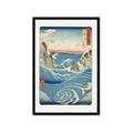 Picture of Awa Province Naruto Whirlpools _GroupedProduct_Rectangle_Portrait_Framed_Matted_