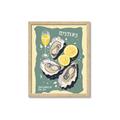 Picture of Oysters Poster _GroupedProduct_Rectangle_Portrait_Framed_Matted_