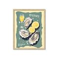 Picture of Oysters Poster _GroupedProduct_Rectangle_Portrait_Framed_Matted_