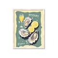 Picture of Oysters Poster _GroupedProduct_Rectangle_Portrait_Framed_Matted_
