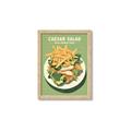 Picture of Caesar Salad Poster _GroupedProduct_Rectangle_Portrait_Framed_Matted_