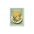 Picture of Caesar Salad Poster _GroupedProduct_Rectangle_Portrait_Framed_Matted_