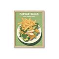 Picture of Caesar Salad Poster _GroupedProduct_Rectangle_Portrait_Framed_Matted_