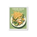 Picture of Caesar Salad Poster _GroupedProduct_Rectangle_Portrait_Framed_Matted_