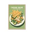 Picture of Caesar Salad Poster _GroupedProduct_Rectangle_Portrait_Framed_Matted_