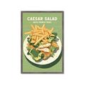 Picture of Caesar Salad Poster _GroupedProduct_Rectangle_Portrait_Framed_Matted_