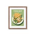 Picture of Caesar Salad Poster _GroupedProduct_Rectangle_Portrait_Framed_Matted_