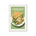 Picture of Caesar Salad Poster _GroupedProduct_Rectangle_Portrait_Framed_Matted_