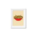 Picture of China Noodles _GroupedProduct_Rectangle_Portrait_Framed_Matted_