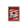 Picture of Americano Coffee _GroupedProduct_Rectangle_Portrait_Framed_Matted_