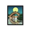 Picture of Japanese Bridge _GroupedProduct_Rectangle_Portrait_Framed_Matted_