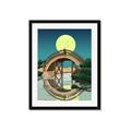 Picture of Japanese Bridge _GroupedProduct_Rectangle_Portrait_Framed_Matted_