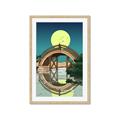 Picture of Japanese Bridge _GroupedProduct_Rectangle_Portrait_Framed_Matted_