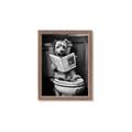 Picture of Potty Pooch _GroupedProduct_Rectangle_Portrait_Framed_Matted_