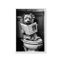 Picture of Potty Pooch _GroupedProduct_Rectangle_Portrait_Framed_Matted_
