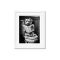 Picture of Potty Pooch _GroupedProduct_Rectangle_Portrait_Framed_Matted_