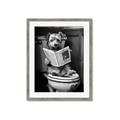 Picture of Potty Pooch _GroupedProduct_Rectangle_Portrait_Framed_Matted_