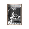 Picture of Splish Splash Safari _GroupedProduct_Rectangle_Portrait_Framed_Matted_