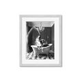Picture of Splish Splash Safari _GroupedProduct_Rectangle_Portrait_Framed_Matted_