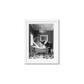 Picture of Joyful Elephant Bath Time _GroupedProduct_Rectangle_Portrait_Framed_Matted_