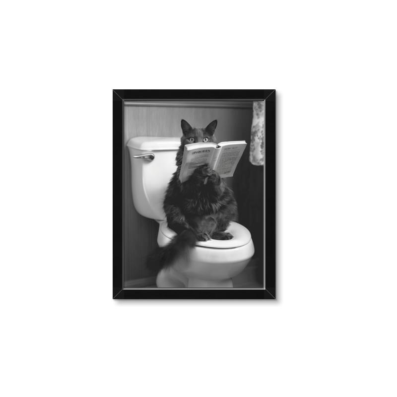Picture of Kitty Cat Throne Room _GroupedProduct_Rectangle_Portrait_Framed_Matted_