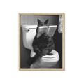 Picture of Kitty Cat Throne Room _GroupedProduct_Rectangle_Portrait_Framed_Matted_