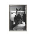 Picture of Kitty Cat Throne Room _GroupedProduct_Rectangle_Portrait_Framed_Matted_
