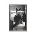 Picture of Kitty Cat Throne Room _GroupedProduct_Rectangle_Portrait_Framed_Matted_