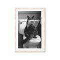 Picture of Kitty Cat Throne Room _GroupedProduct_Rectangle_Portrait_Framed_Matted_