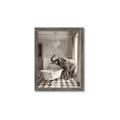 Picture of Luxuary Elephant _GroupedProduct_Rectangle_Portrait_Framed_Matted_