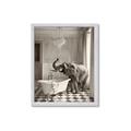 Picture of Luxuary Elephant _GroupedProduct_Rectangle_Portrait_Framed_Matted_