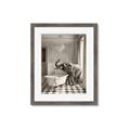 Picture of Luxuary Elephant _GroupedProduct_Rectangle_Portrait_Framed_Matted_